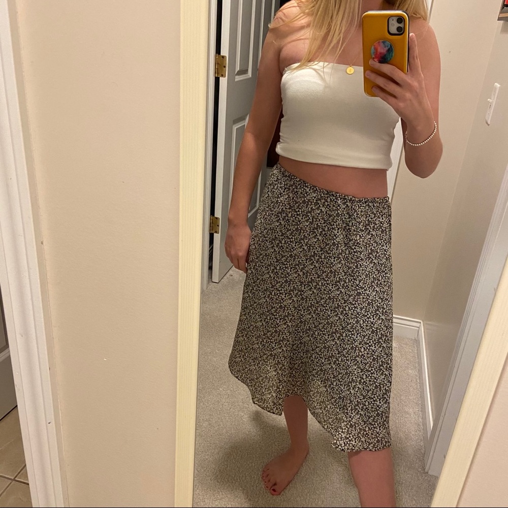 Floral skirt